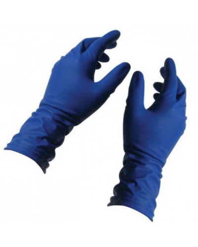Перчатки латекс универс.Flexy размер L синие