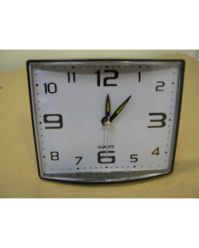 Часы будильник НА8863 прямоуг 12,5х10,5см, пласт