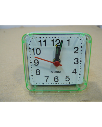 Часы будильник YPA01 прямоуг 5,5х6см, пласт не заказ