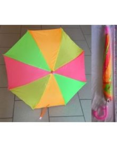 Зонт-трость детский, полуавтомат, со свистком, d=71см, 8 спиц, ткань