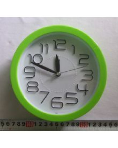 Часы будильник LP80 круглые 15,3см, пластм