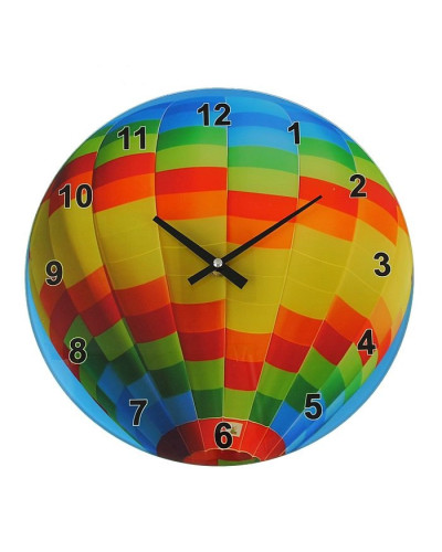 Часы настенные, серия: Детские, "Воздушный шар", d=30 см
