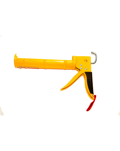 Пистолет для силикона желтый