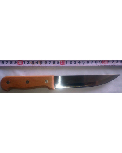 Нож кухонный ТМ-037 15см, дерев ручка