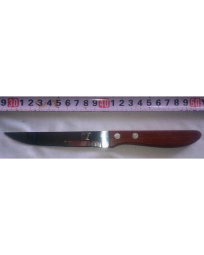 Нож кухонный 12см, дерев ручка