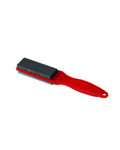 Брусок(точилка) с красной ручкой