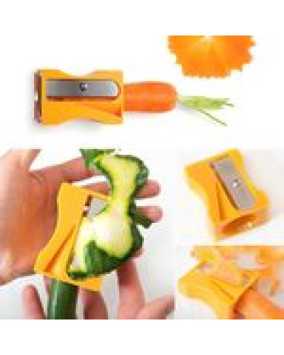 Нож д/резки моркови и огурцов полосками, 9.5см, пластик