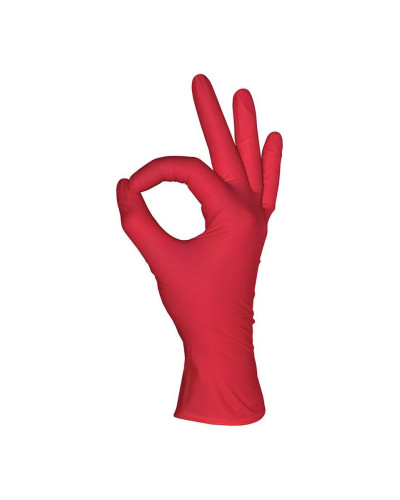 Перчатки ВалиПластик WP S красные