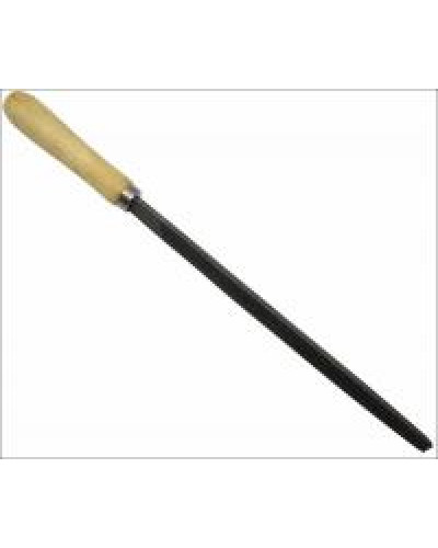Напильник с деревянной ручкой, трехгранный, 150 мм, №2