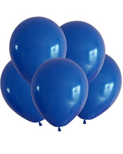 Воздушные шары триколор синие