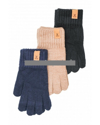КОРОНА  перчатки женские с начесом (универсальный, цветные)